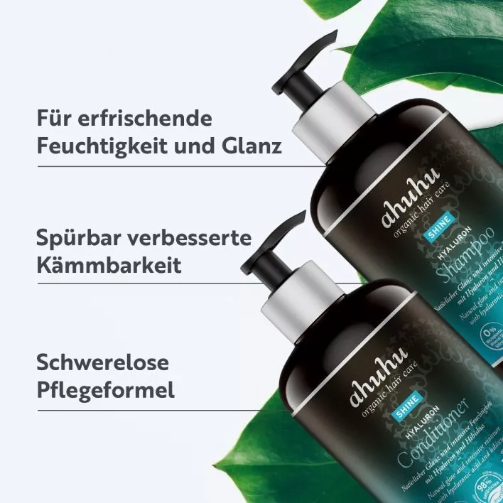 SHINE Haarpflege-Set für Feuchtigkeit & Glanz 2-teilig