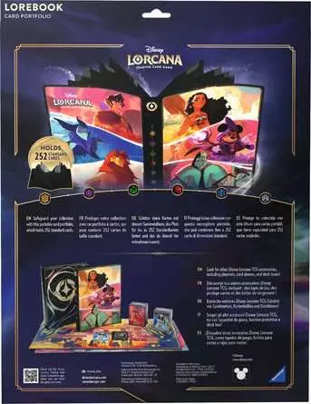 Disney Lorcana: Sammelalbum Micky, Vaiana, Cruella De Vil