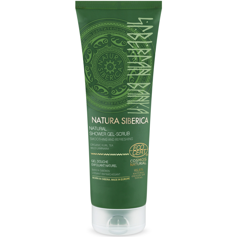 Natura Sibérica Gel Douche Gommant Banya Sibérien Soin Corps 2-en-1