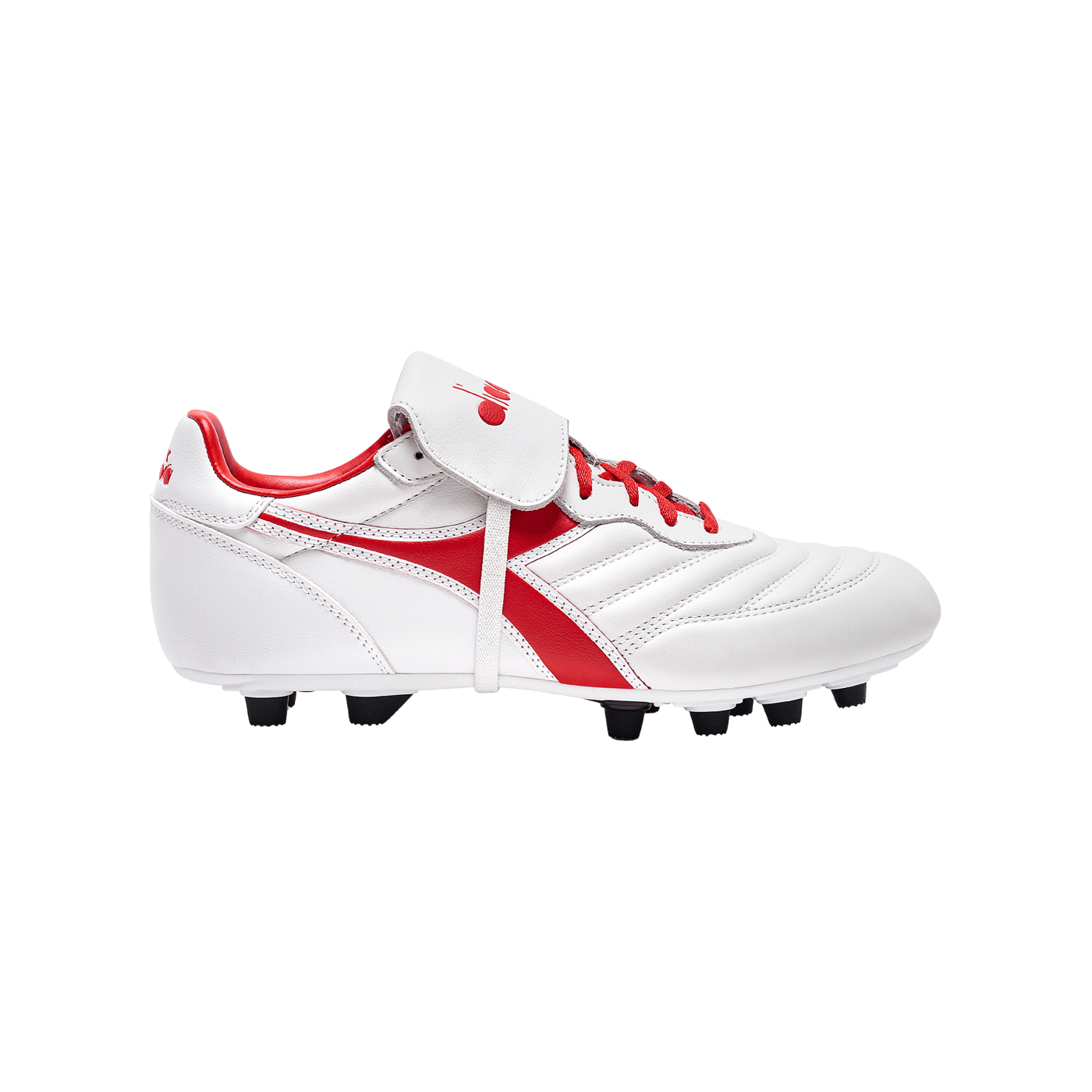 Diadora Brasil OG LT T MDPU FG Weiss Rot FC9981