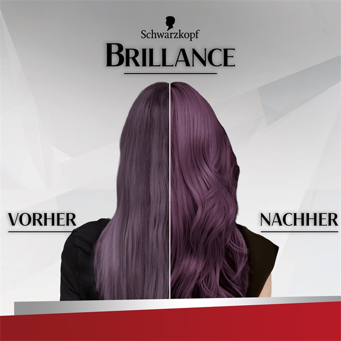 Haar Glossing Strahlendes Violett