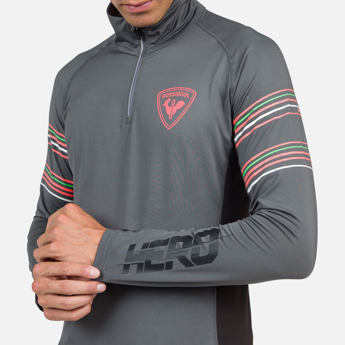 Classique Hero Herren-Baselayer mit halblangem Reißverschluss