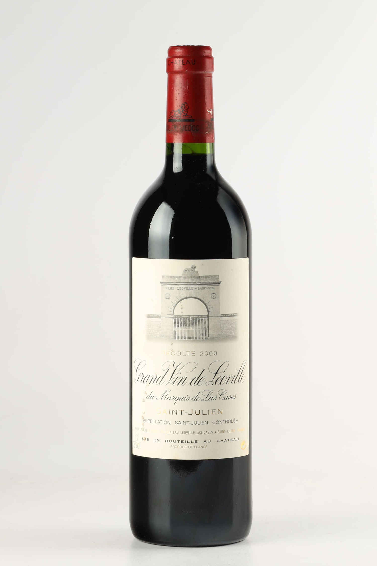 Vin 2000 CHÂTEAU LEOVILLE LAS CASES 2000, Saint Julien. Vin ancien - SoDivin