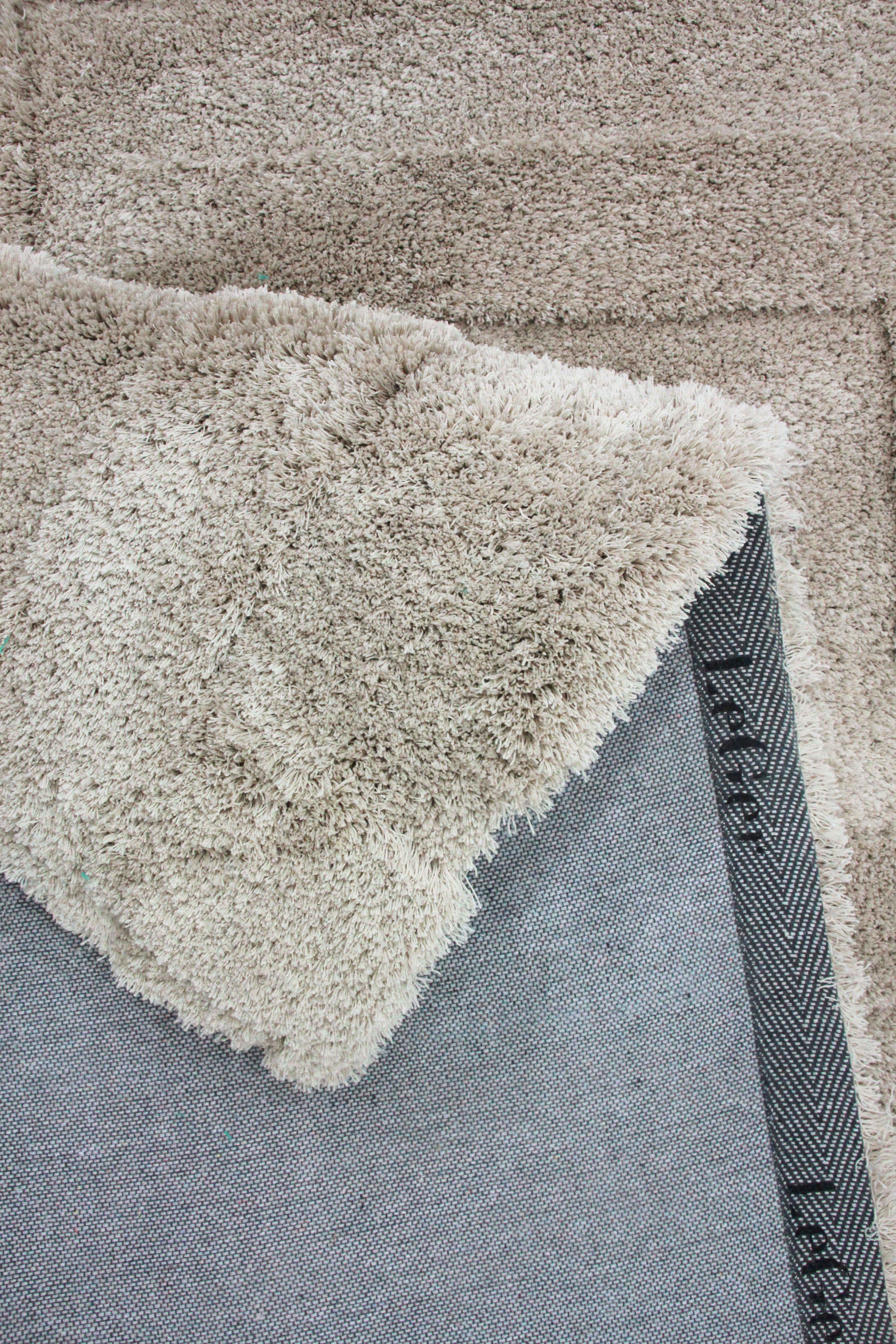 Hochflor-Teppich Jolina, LeGer Home by Lena Gercke, rechteckig, Höhe: 30 mm, Shaggy Teppiche, Hoch-Tief-Struktur, Wohnzimmer, Schlafzimmer