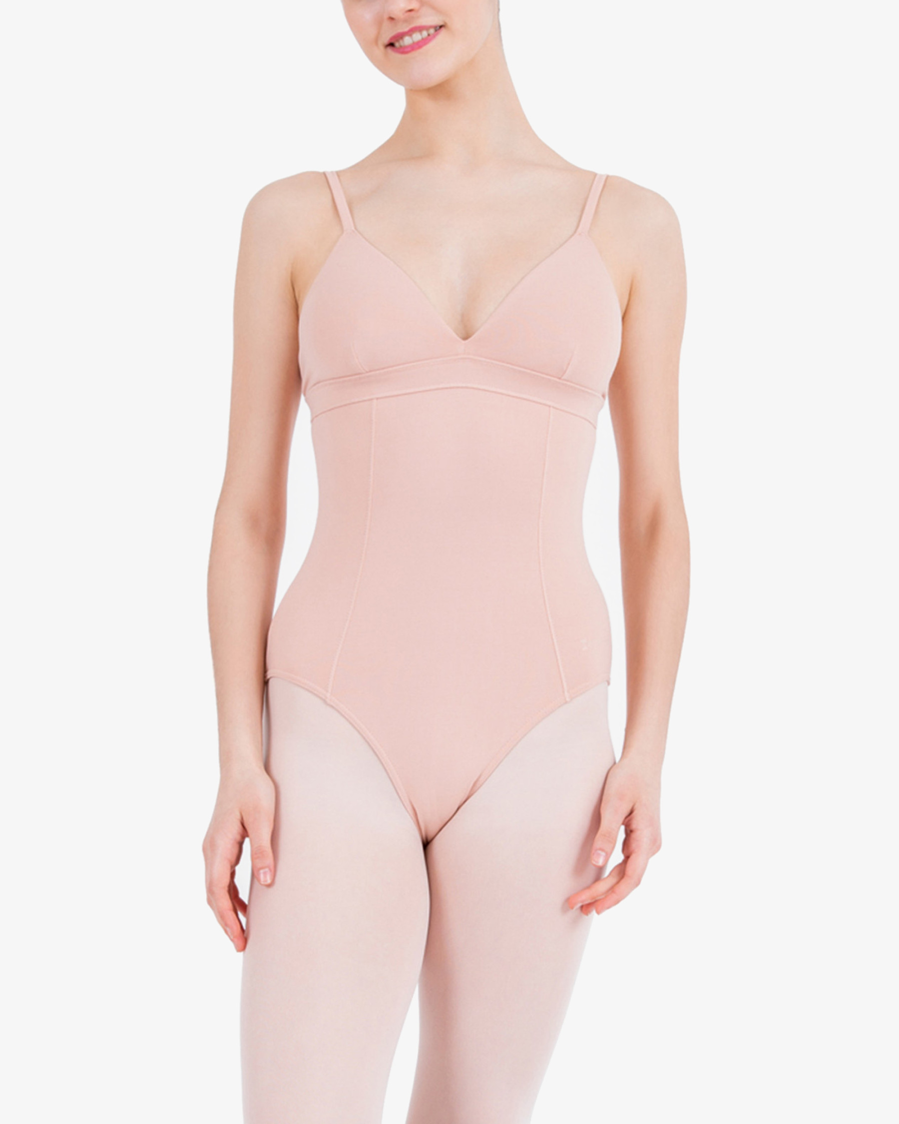 Thin straps leotard