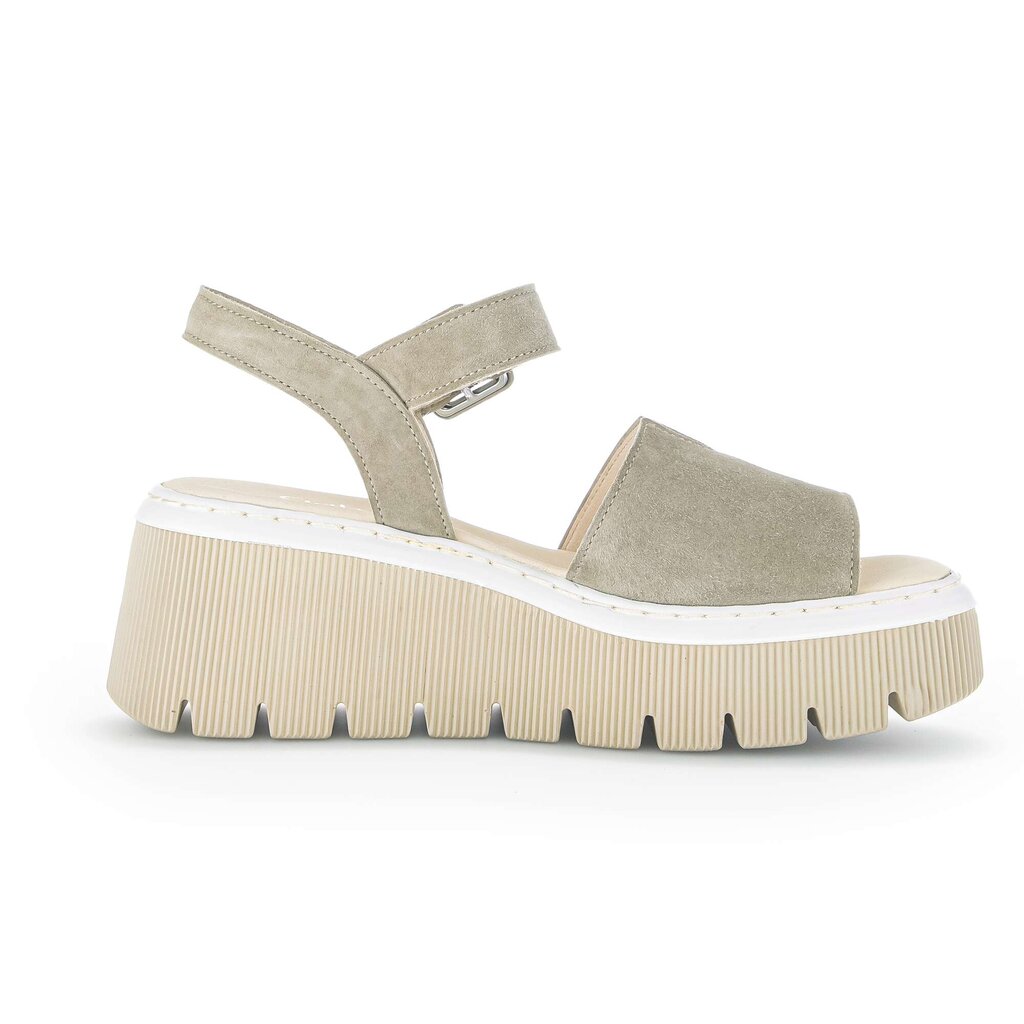 Gabor fashion Keilsandalette grün