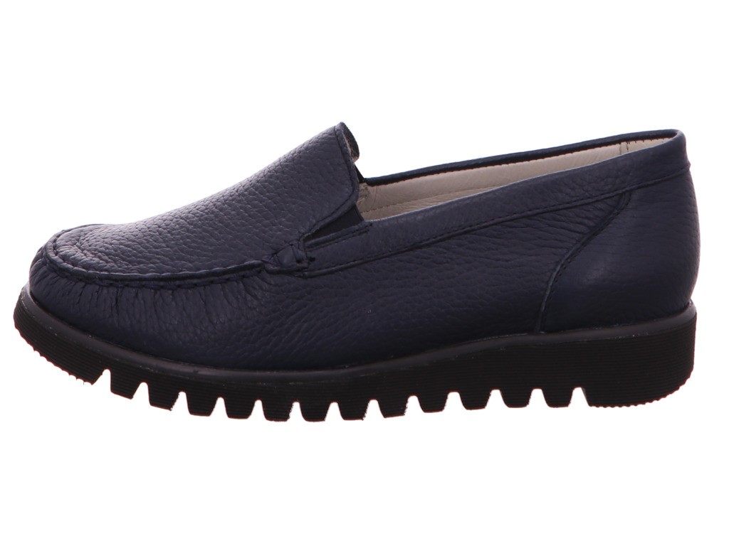 WALDLÄUFER Sportliche Slipper blau K-Ida