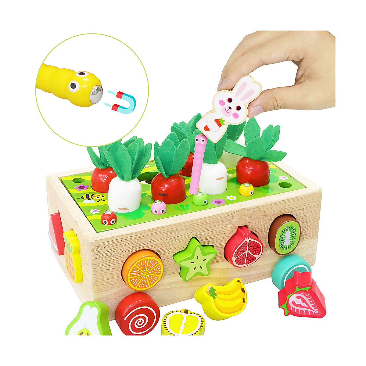 Holzspielzeug Montessori Spielzeug Lernspiele für Kinder