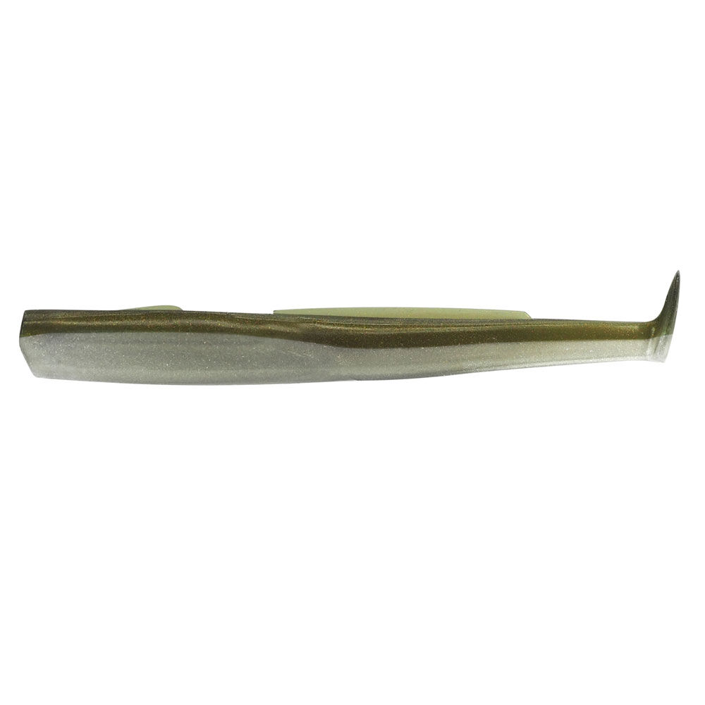 2 schwarze Aal-Fischkörper in 15 cm