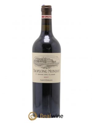 Château Troplong Mondot 1er Grand Cru Classé B  2007 - Lot de 1 Bouteille