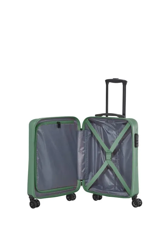 Travelite BALI Kabinengepäck mit 4 Rollen - Grün