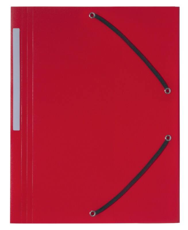 Exacompta Eckspannmappe Forever DIN A4 Rot Polypropylen 24 x 32 cm