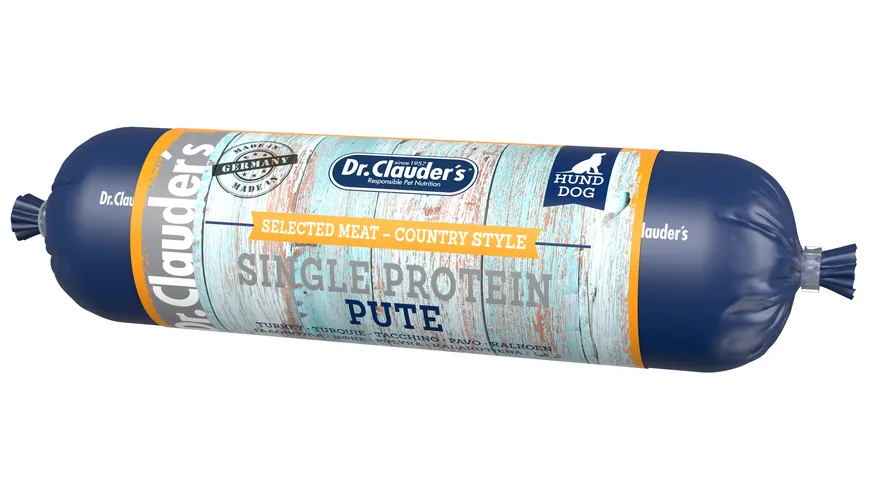 Dr. Clauders Hundewurst Dog Country Style 800g Pute 800 g