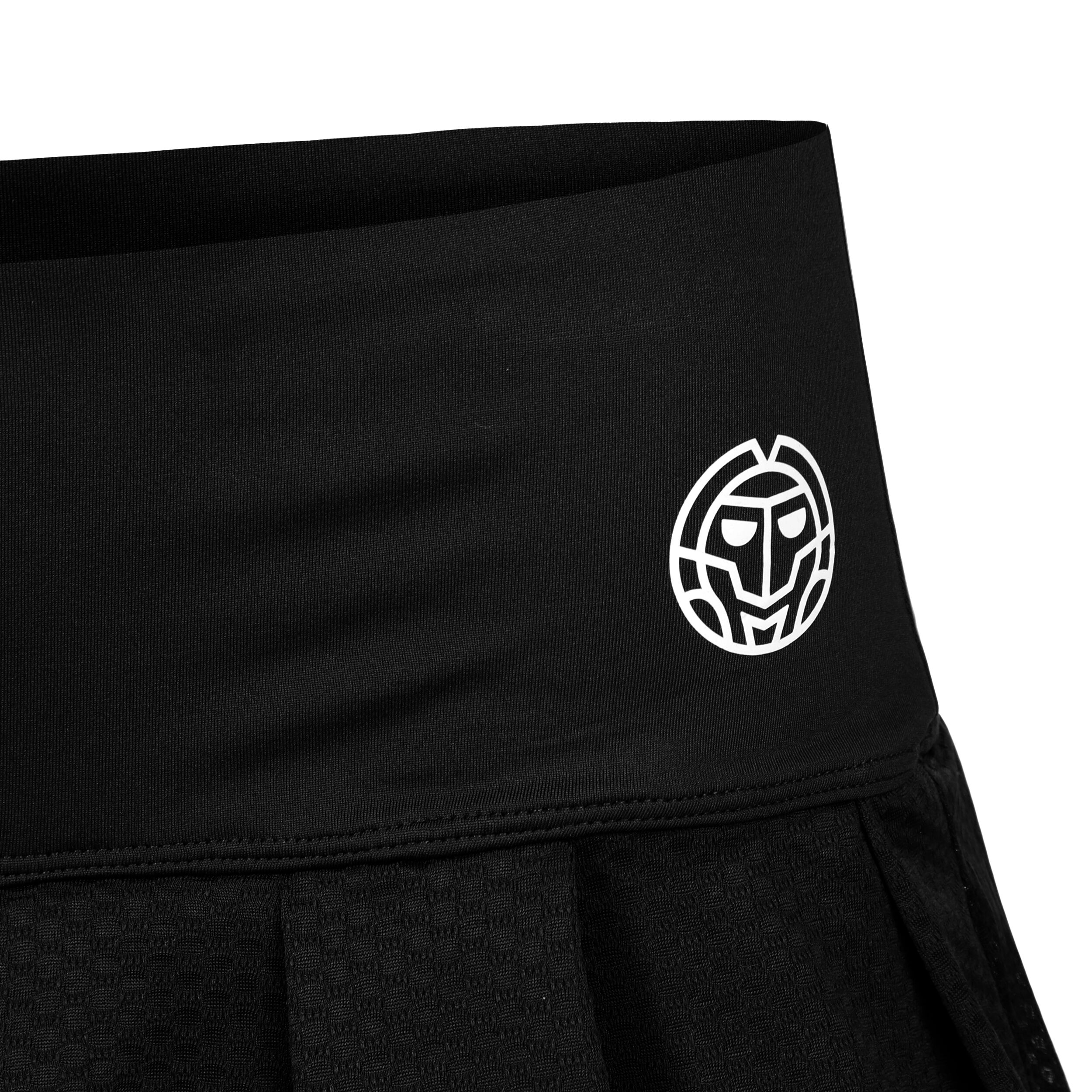 Crew Pleated Rock Damen - Schwarz