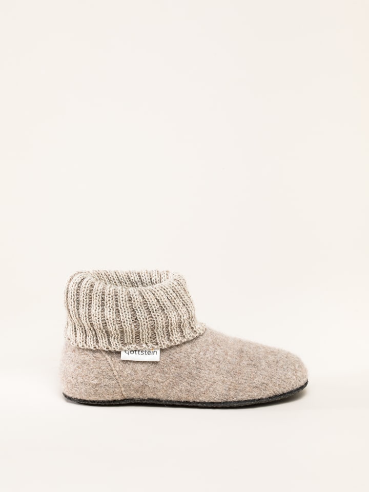 Gottstein Hausschuh Alpine Boot FE in beige günstig kaufen