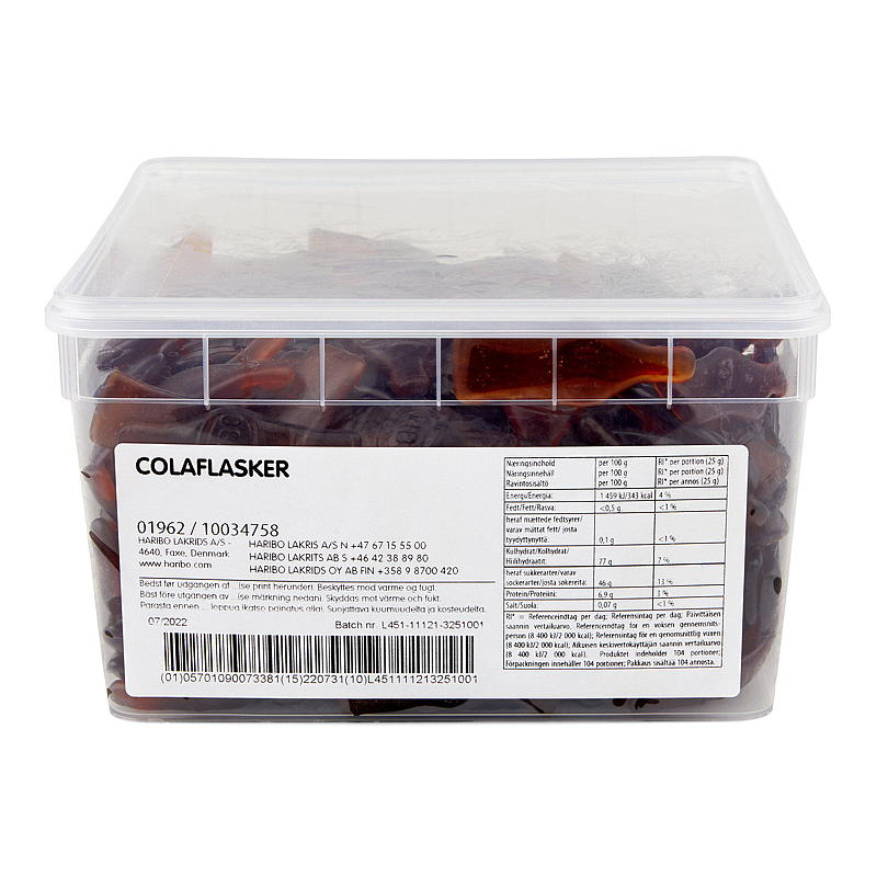 KnallGodt Colaflasker 2,6 kg
