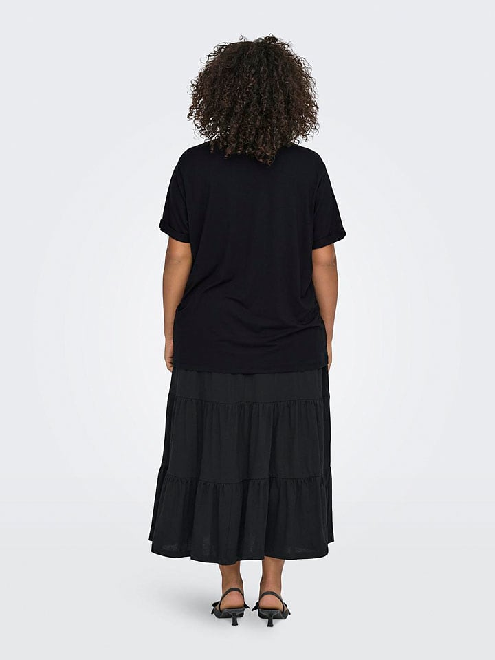 ONLY Carmakoma Shirt in Schwarz günstig kaufen