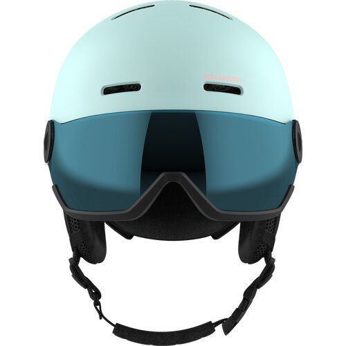 KINDER HELM HELMET ORKA VISOR BLEACH/UN FLS BLUE