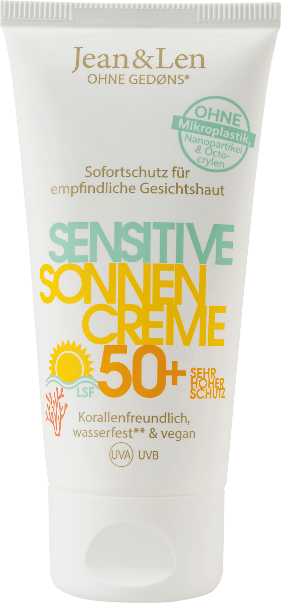 Sonnencreme Gesicht, sensitiv, LSF 50+, 50 ml