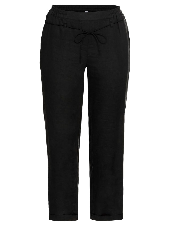 sheego Schlupfhose in schwarz günstig kaufen