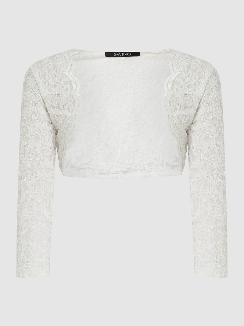 Bolero aus Spitze in offwhite