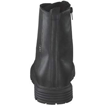 s.Oliver Schnür Boots in schwarz