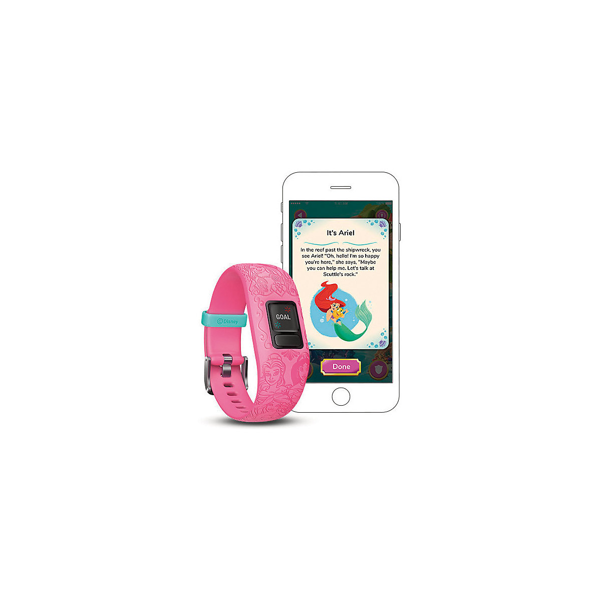Garmin vivofit jr. 2   Prinzessin, pink