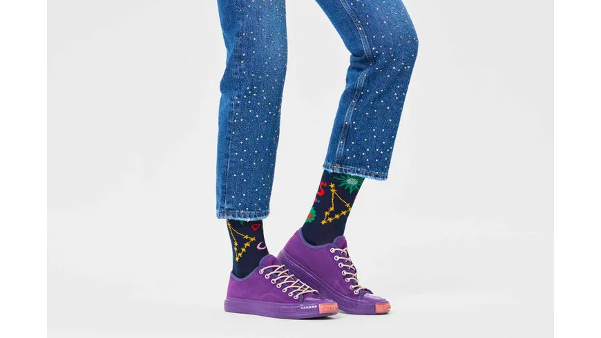 Happy Socks Unisex Socken Capricorn navy