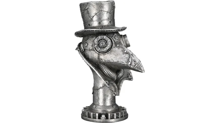 GILDE Skulptur Steampunk Crow