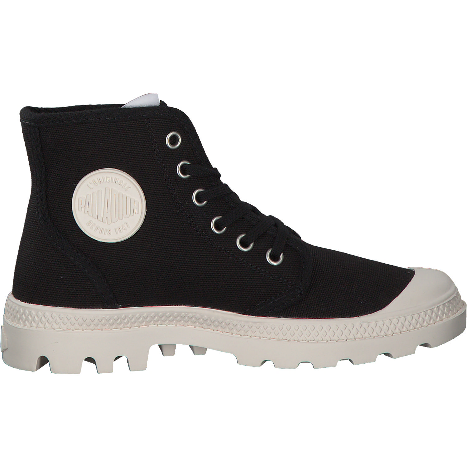 Palladium 75349, Stiefeletten, Damen, Schwarz (Black/Marshmallow)