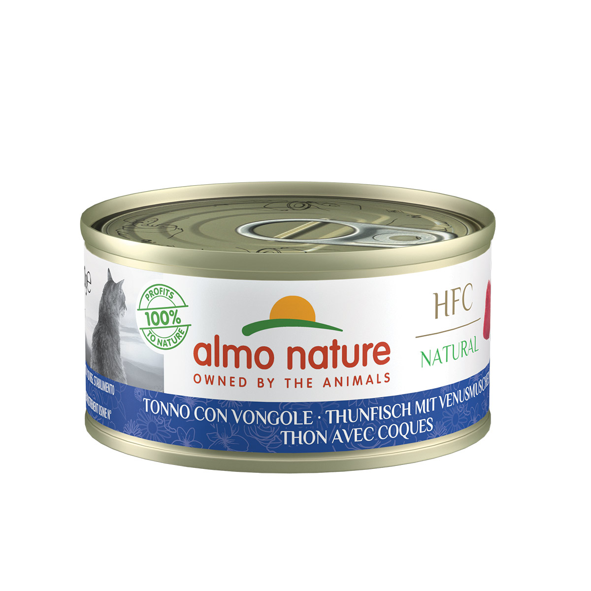 Almo Nature Natural HFC Thunfisch & Venusmuscheln 6x70g