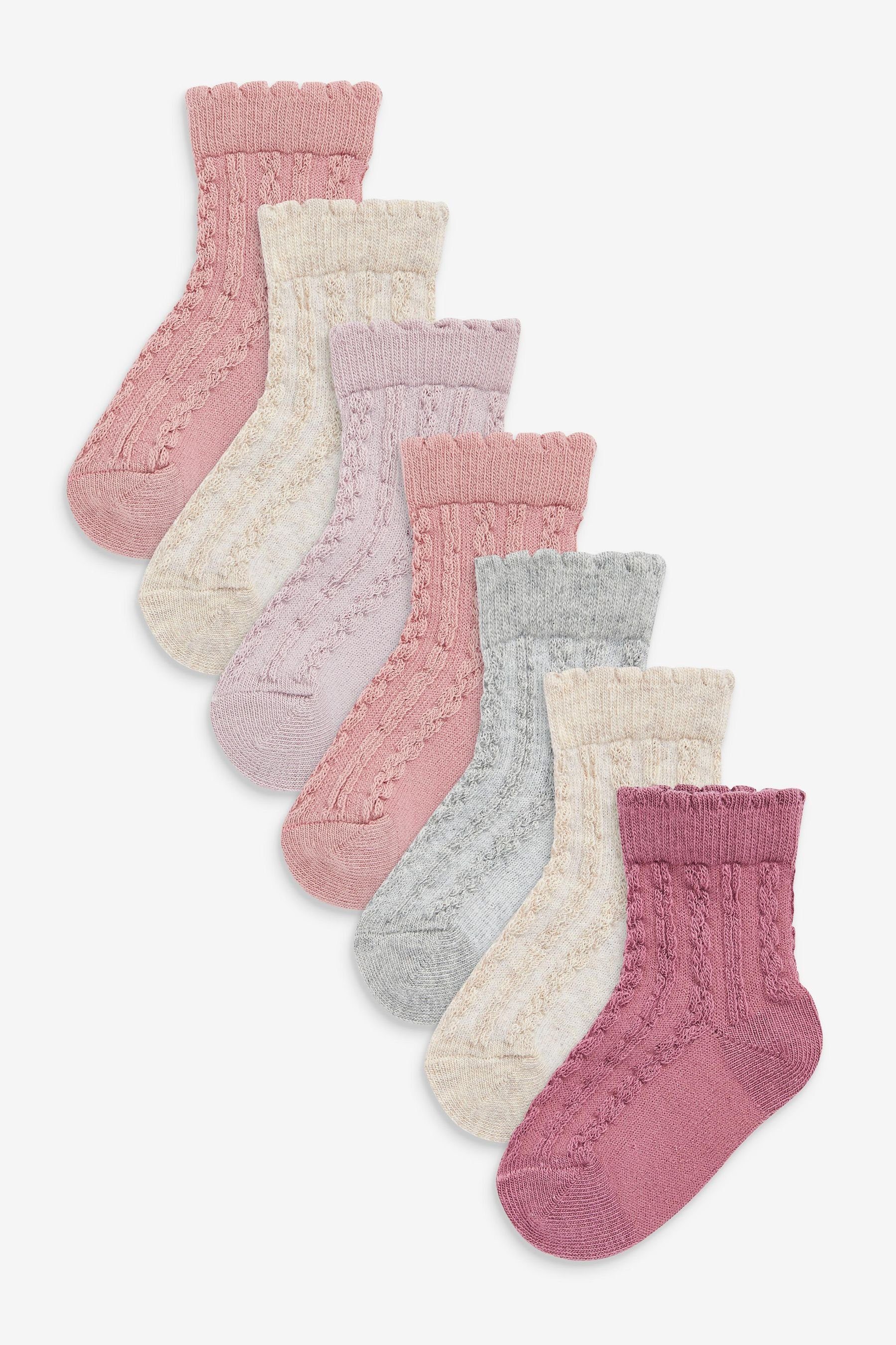 Next Kurzsocken Baby-Socken im 7er-Pack (7-Paar)