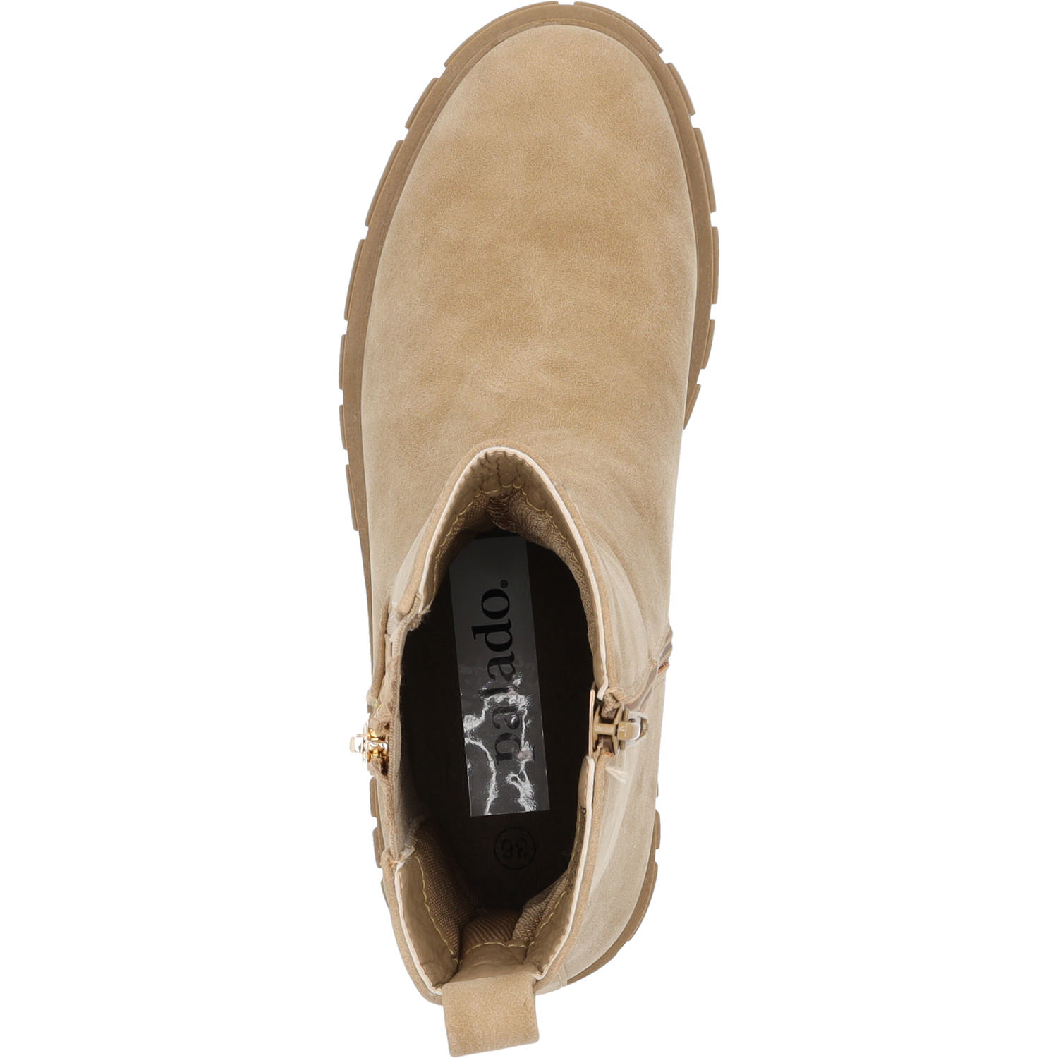 Palado Laxkal, Chelsea Boots, Damen, Beige