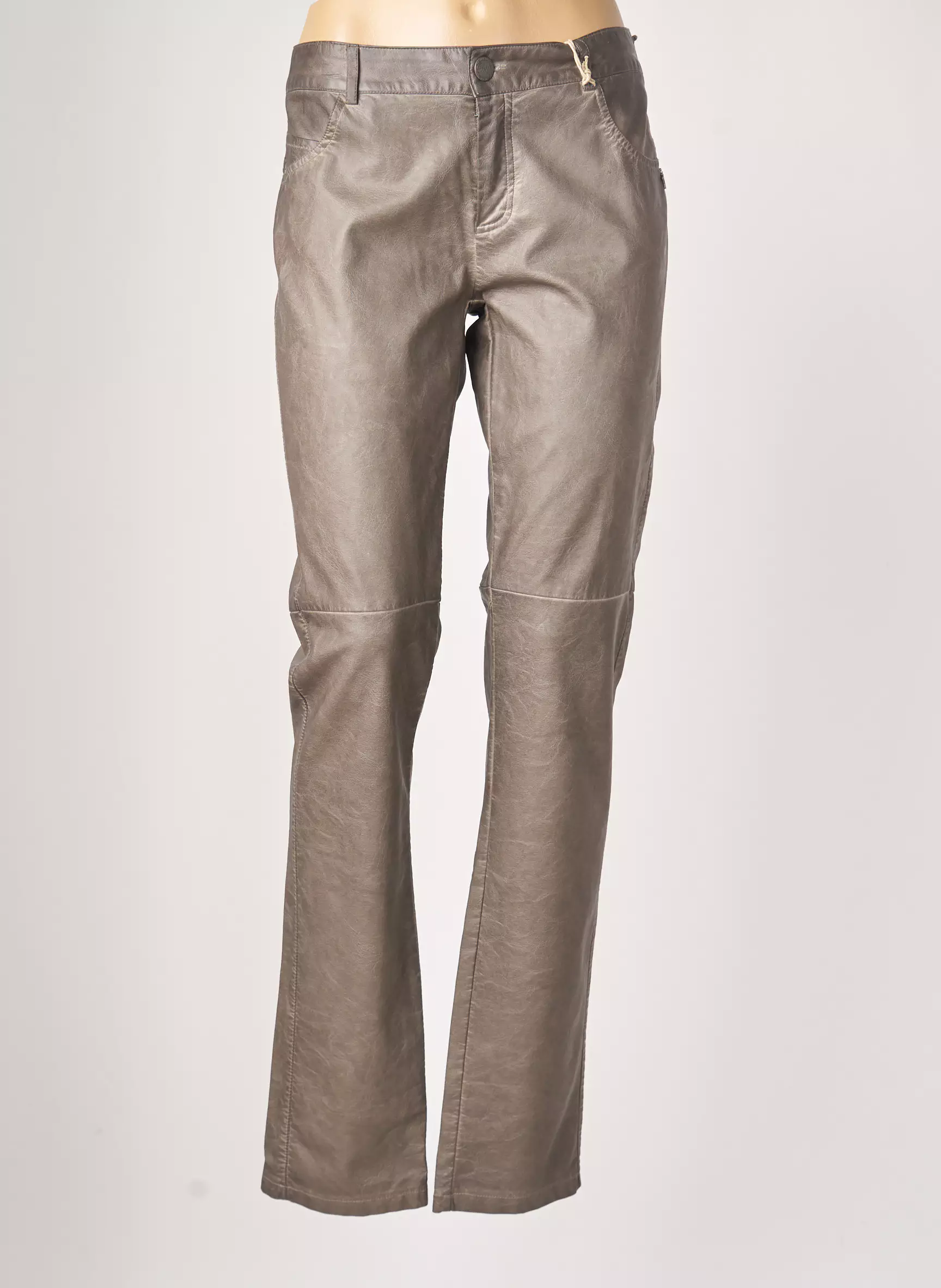 Chipie Pantalons Slim Femme couleur gris