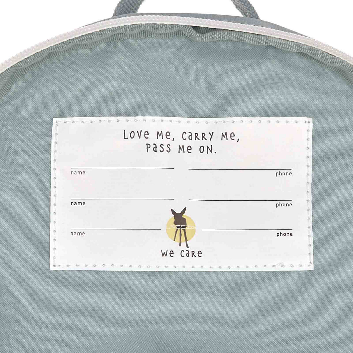 About Friends Kinder Rucksack mit Lunchset Dino grün Kindergartenrucksäcke
