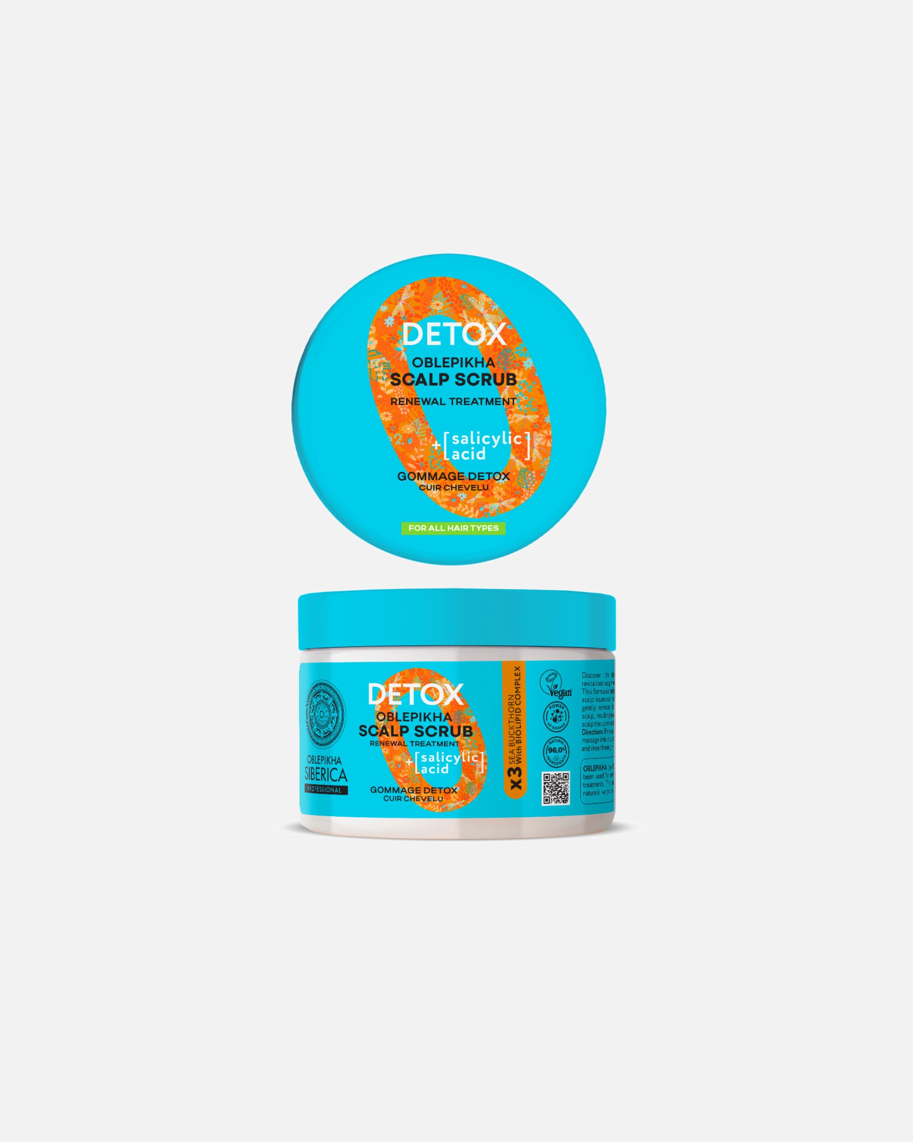 Natura Siberica Peeling do skóry głowy z rokitnikiem