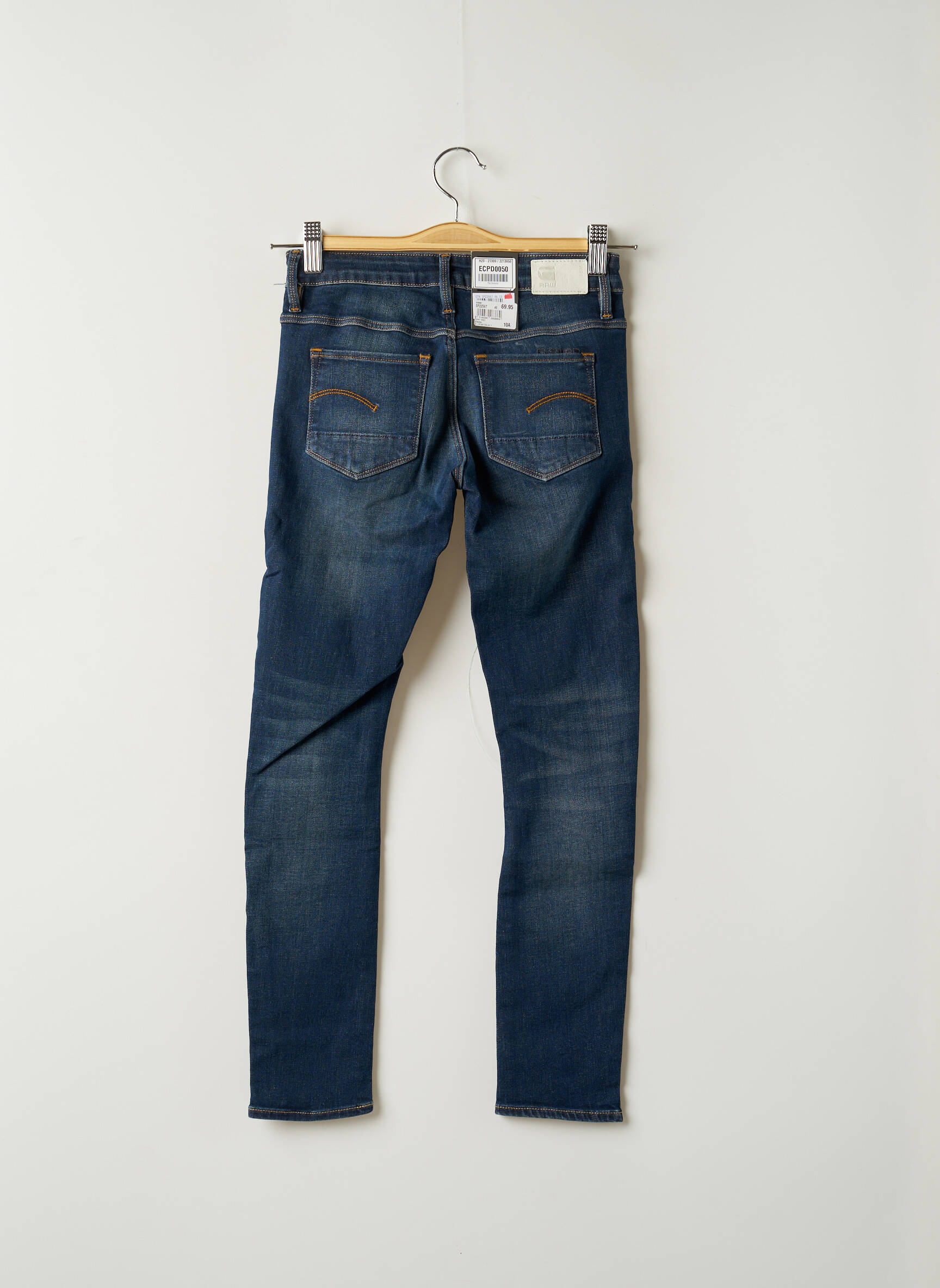 G Star Jeans Skinny Fille couleur bleu