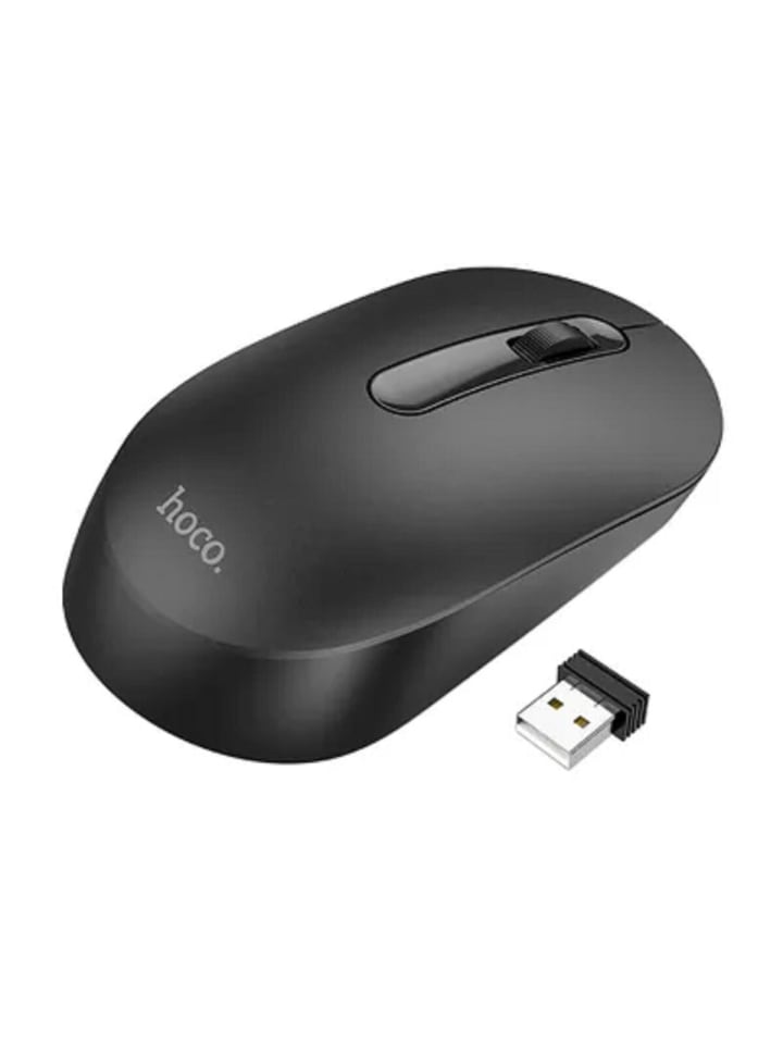 HOCO HOCO Funkmaus / Computermaus Platinium 2.4G GM14 schwarz in Schwarz günstig kaufen onesize