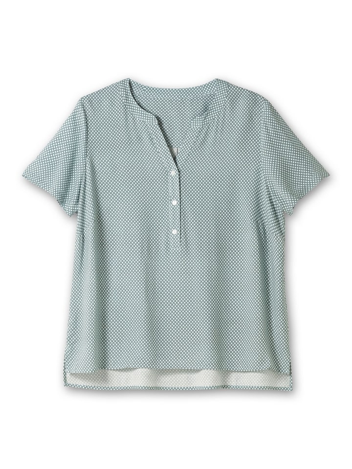 sheego Tunika in mint gemustert günstig kaufen