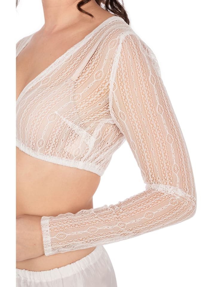 MarJo Dirndlbluse HANJA-DORINA in offwhite günstig kaufen