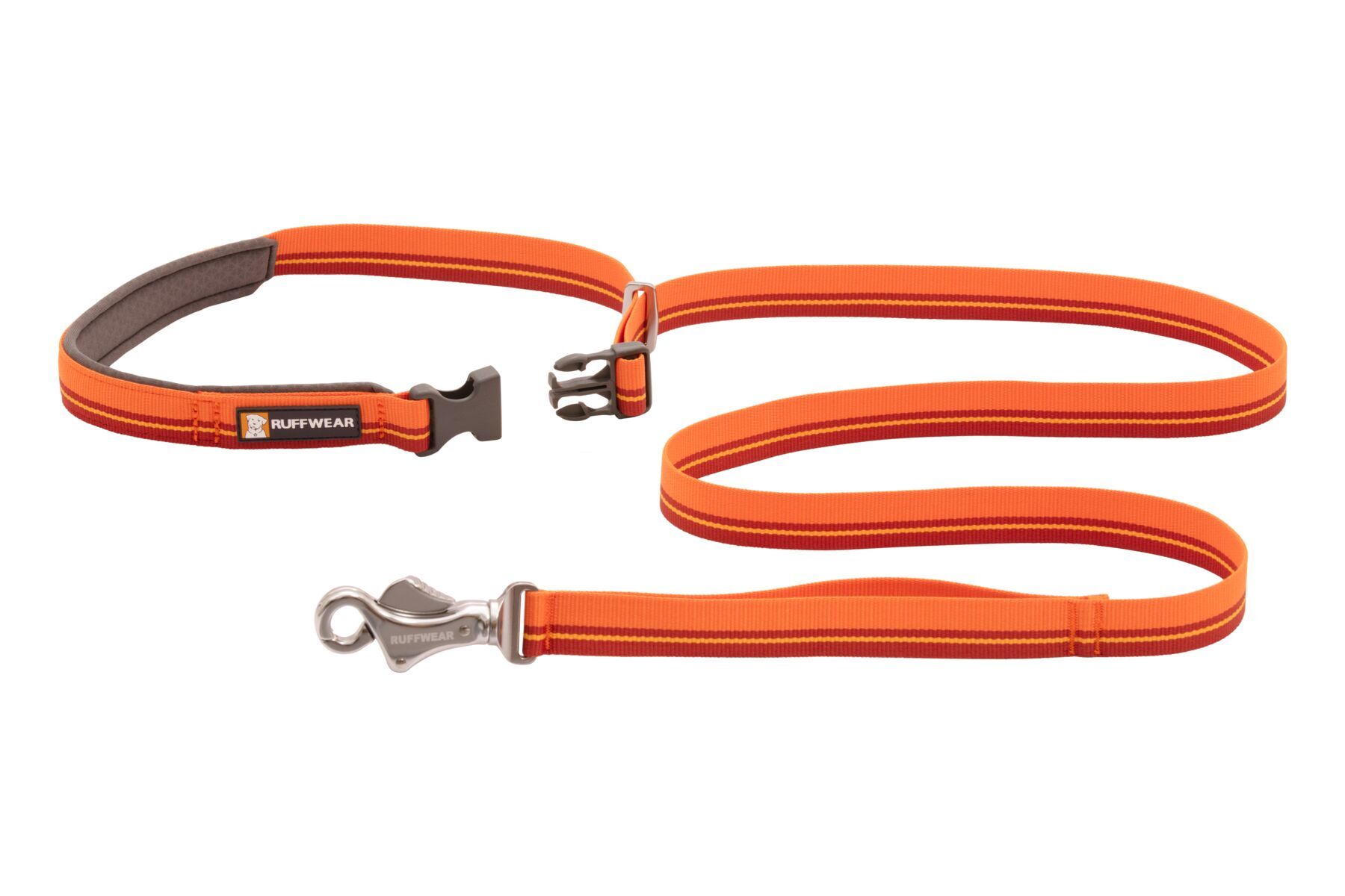 Ruffwear Hundeleinen Ruffwear Flat Out™ Leine orangenrot