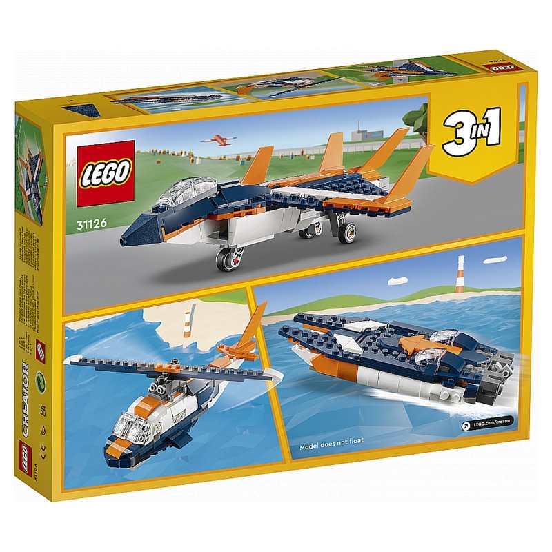 31126 L'avion supersonique LEGO Creator