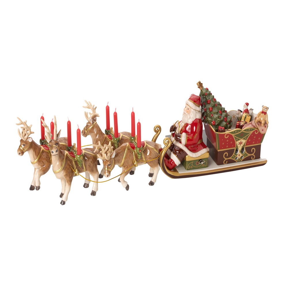 Villeroy & Boch Santa's Promenade en traîneau Christmas Toys Memory Décoration