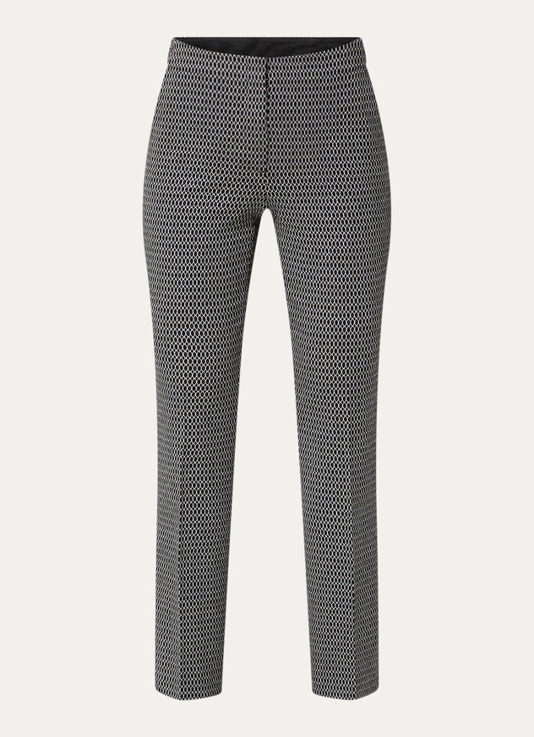 Gerry Weber Korkeavyötäröiset bootcut-housut jacquard-designilla
