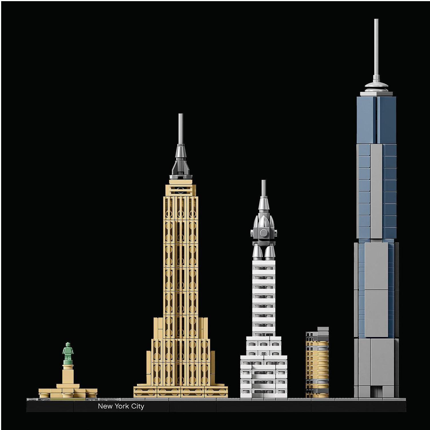 LEGO® Konstruktionsspielsteine New York City (21028), LEGO® Architecture, (598 St)
