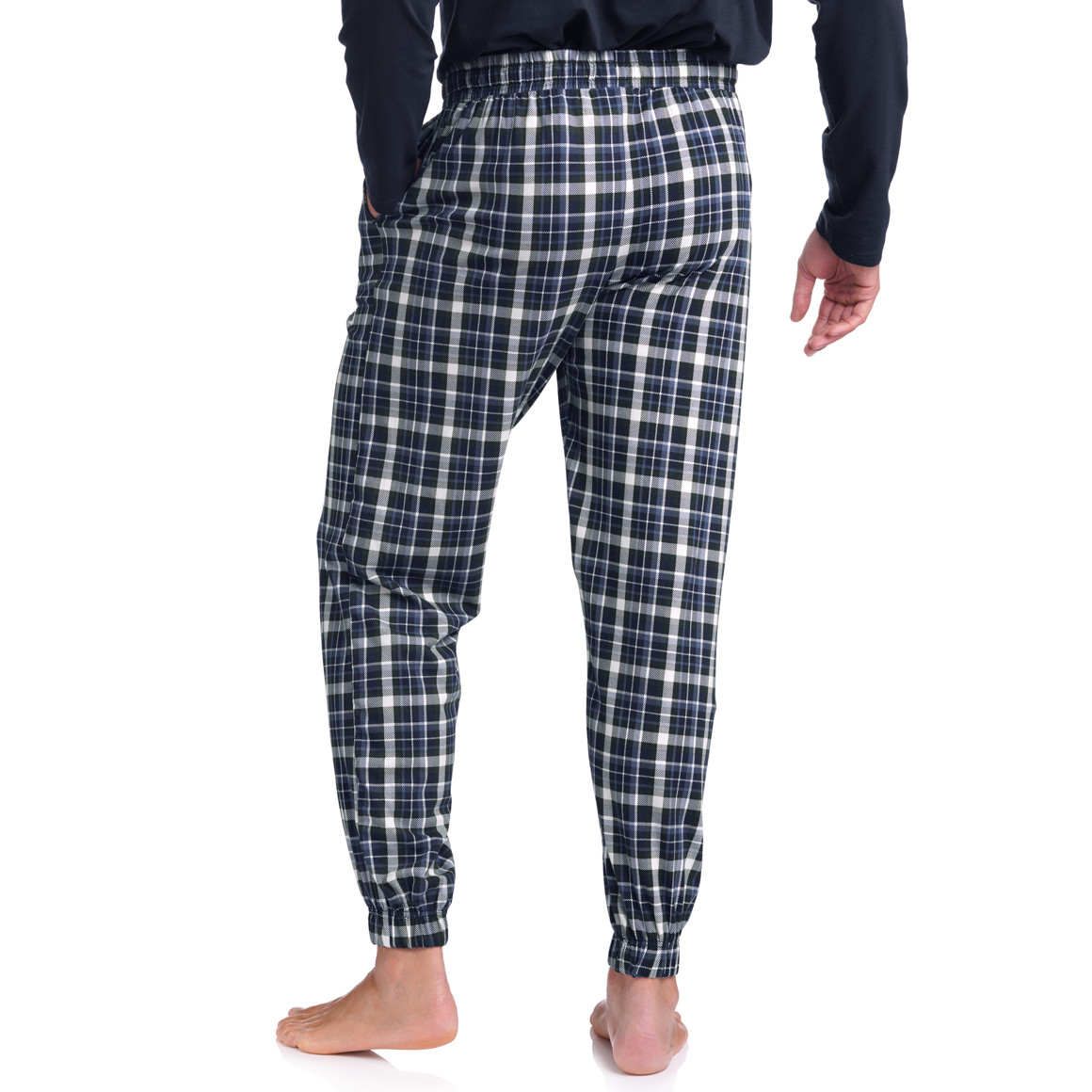 Herren Pyjamahose in Karo-Musterung