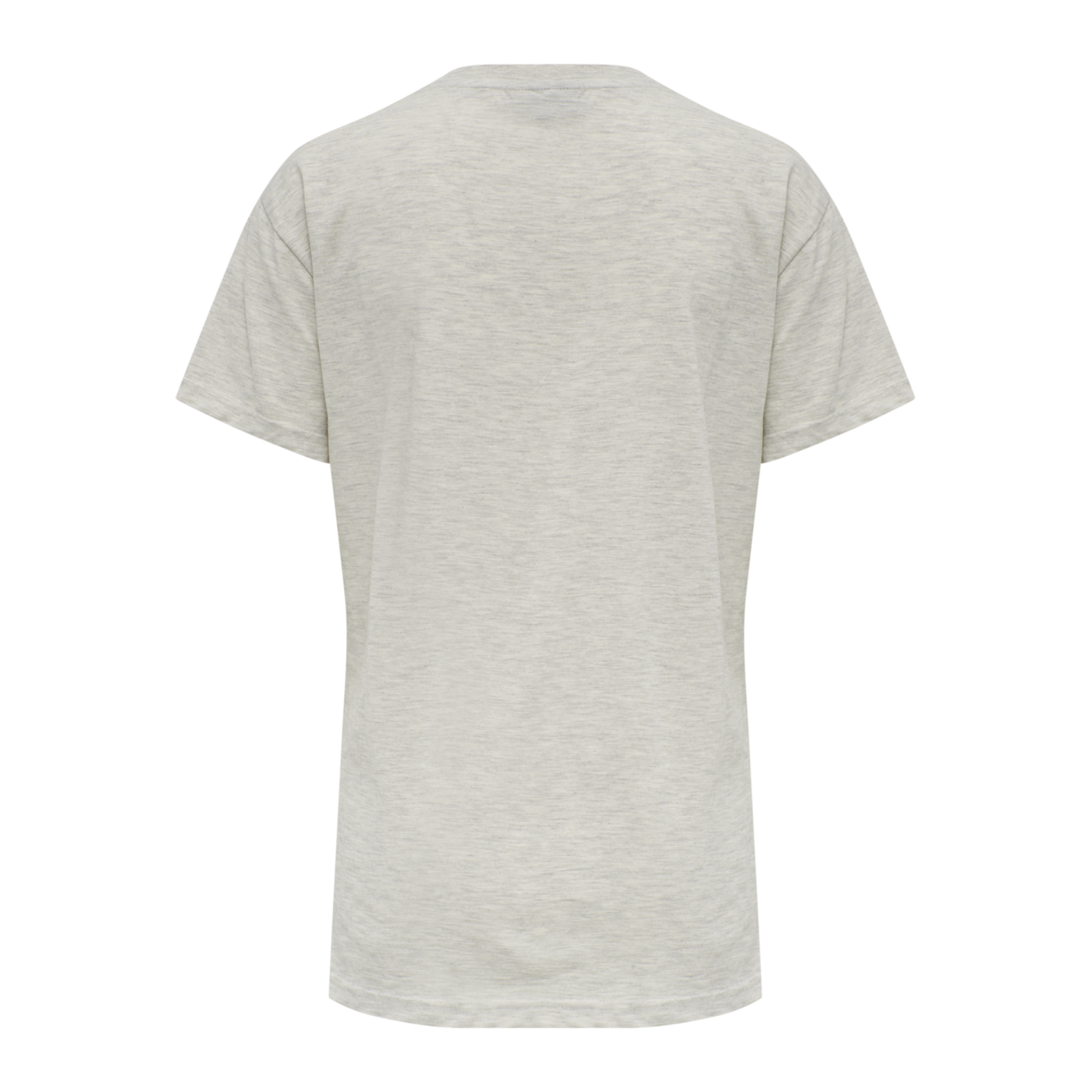 Hummel Cotton T-Shirt Logo Damen Beige F9158
