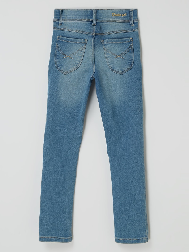 Jeans mit Stretch-Anteil Modell 'Polly' in jeans