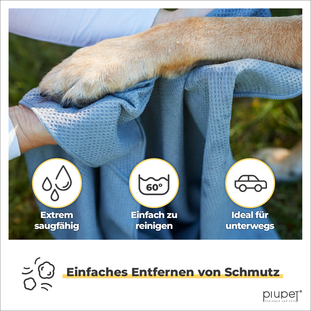 PIUPET Pflege & Hygiene PIUPET Hundehandtuch