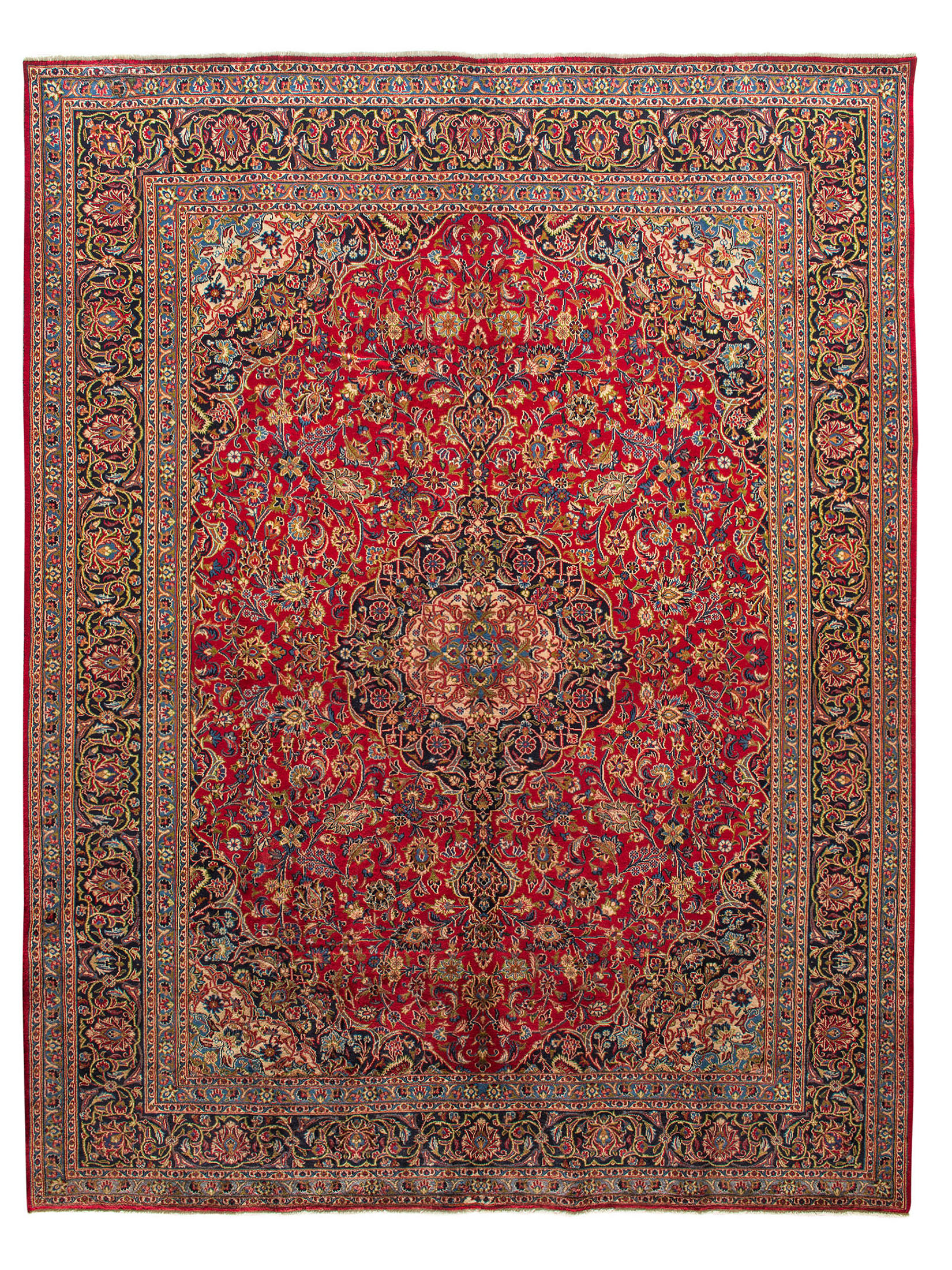 Mesched Vintage ca. 298 x 388 cm, Unikat / Einzelstück